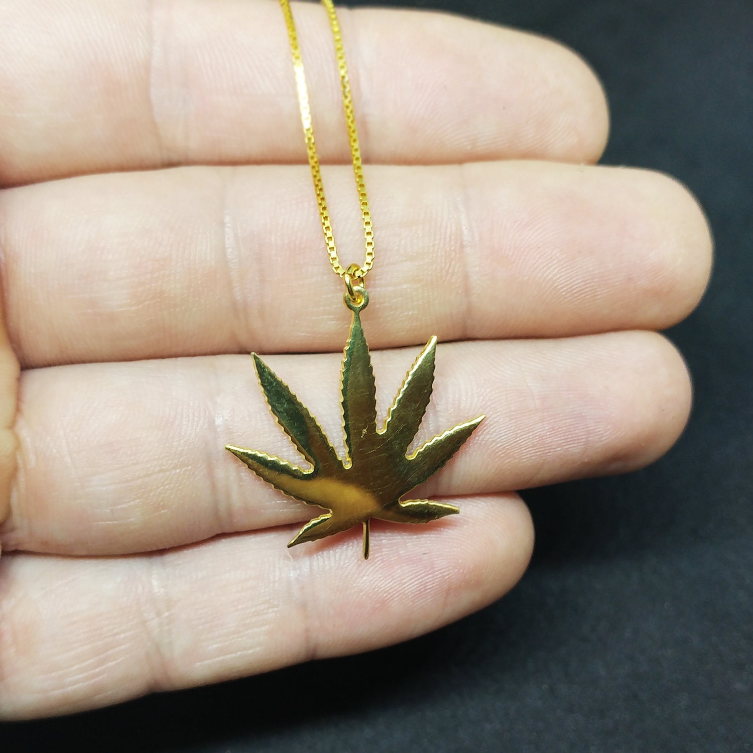Weed Leaf Necklace Cannabis Necklace Marijuana Leaf Jewelry Etsy Ireland