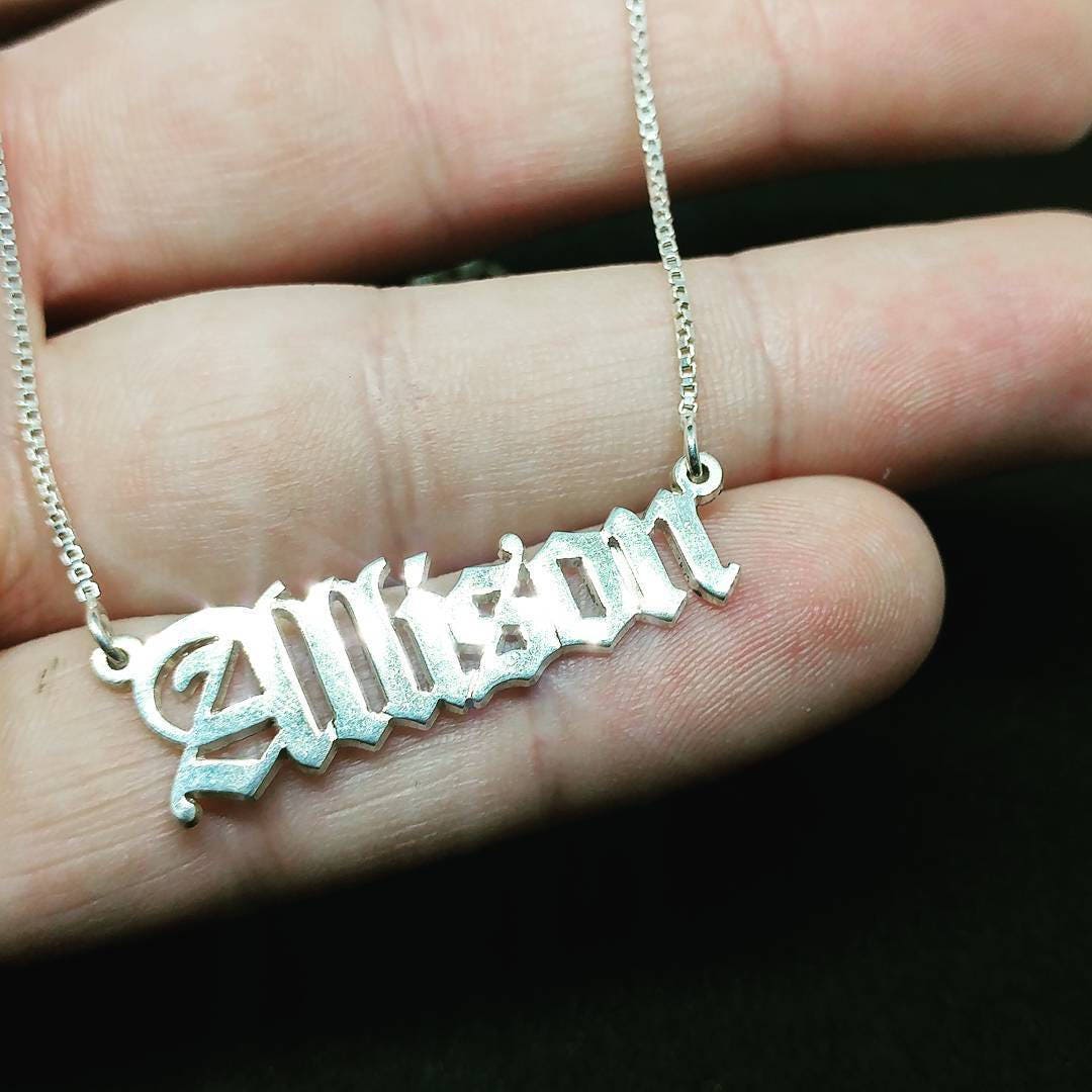 Allison Green: Chain Necklace, Strappy Bra