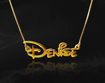 Personalize disney necklace - Disney jewelry