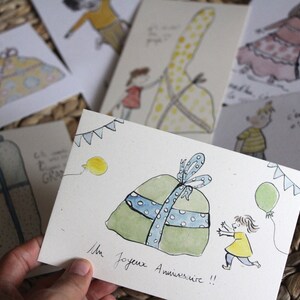 Cartes d'anniversaire uniques & originales!