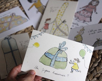 Cartes d'anniversaire uniques & originales!