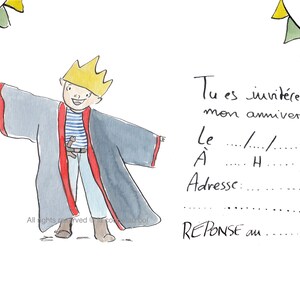 Carte d'invitation anniversaire! image 6