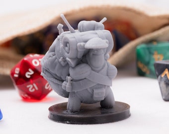 Shroomie Merchant, 3D Printed, Dungeons and Dragons miniature, Statue, Model, Epics'N'Stuffs