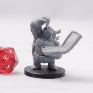 Michelanzadough TMNT Tortle, 3D Printed, Dungeons and Dragons miniature, Statue, Model, Epics&#39;N&#39;Stuffs