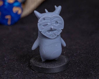 Tree Spirit 1A, 3D Printed, Dungeons and Dragons miniature, Statue, Model, Zelda, Korok, Epics&#39;N&#39;Stuffs