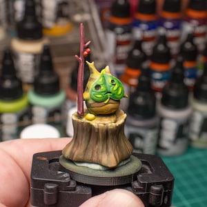 Tree Spirit 3A, 3D Printed, Dungeons and Dragons miniature, Statue, Model, Zelda, Korok, Epics'N'Stuffs