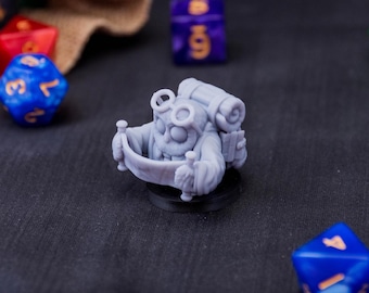 Owlkin Cartographer, 3D Printed, Dungeons and Dragons miniature, Statue, Model, Epics'N'Stuffs