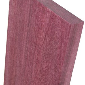 Purpleheart Thin Lumber (16) Pieces 1/4" x 3" x 12"  Kiln-Dried and Sanded