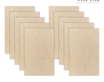 6 mm 1/4" X 12" X 24" Premium Baltic Birch Plywood – B/BB Grade - 12 Sheets