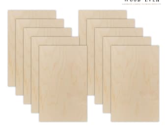 3 mm 1/8" X 12" X 24" Premium Baltic Birch Plywood – B/BB Grade (Perfect for Laser, Art Work, CNC, Painting)