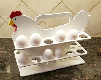 Fichiers CNC/laser pour porte-oeufs