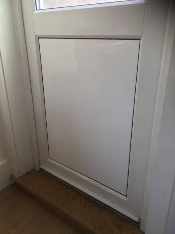 Back door panel. acrylic panel to cover 
