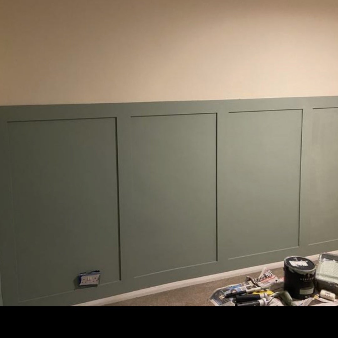 Wood Slat Wall Panel, Apartment Decor, Chunky Size 75 Mm, Mdf, Accent