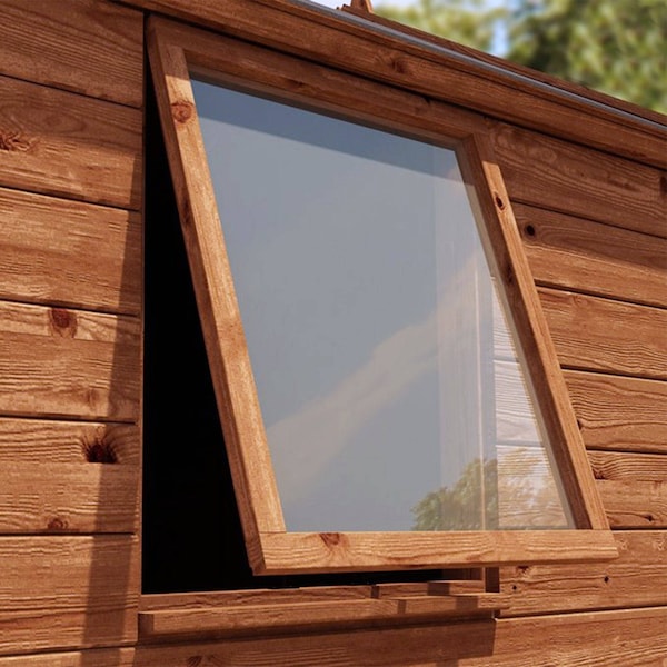 Hoja de seguridad de plástico transparente de acrílico Perspex para ventanas de shed de jardín de reemplazo