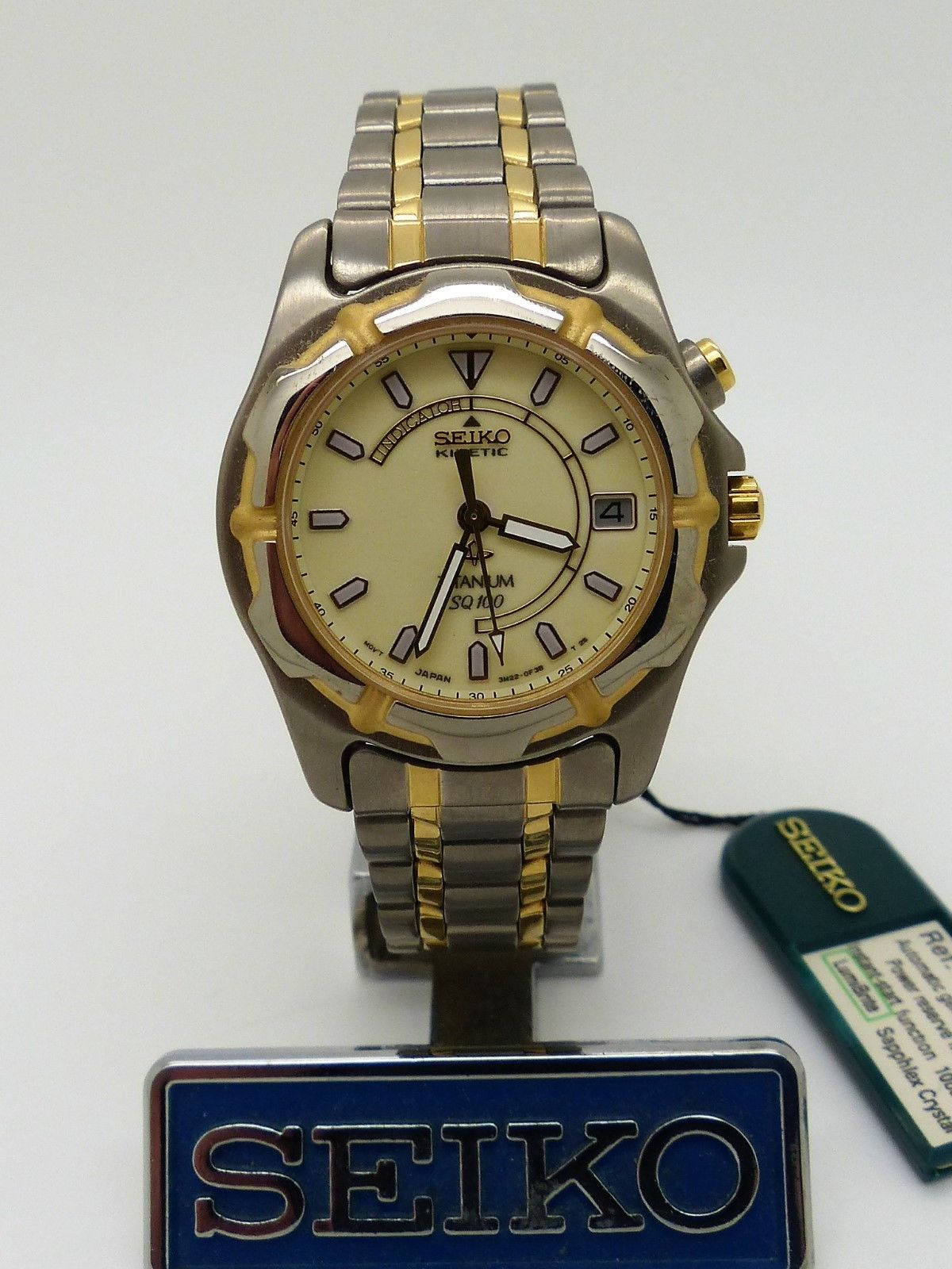 Ladies SEIKO Titanium 3M220C40 Ref SWP178P1 New Old Etsy