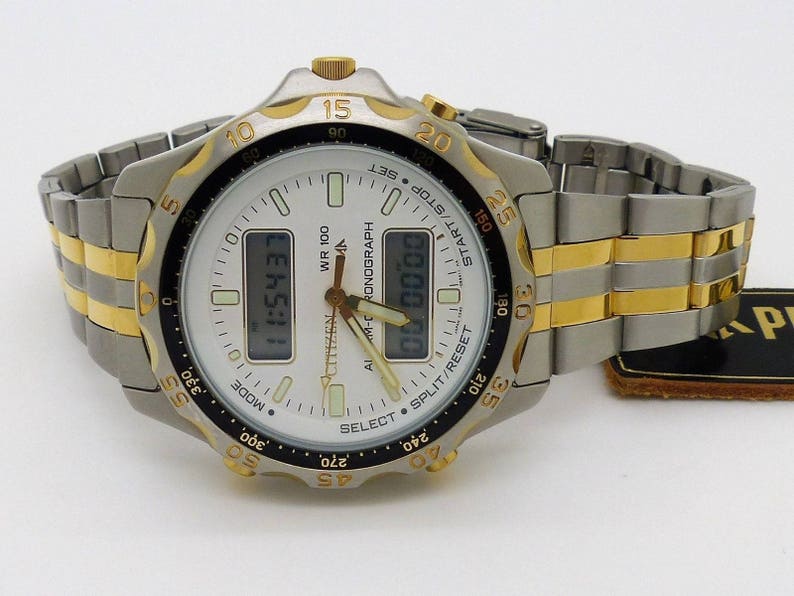 Vintage CITIZEN C240E80273 JM902451A Promaster WR100 Alarm Etsy