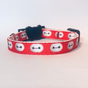Collar y campana de seguridad para gatos Big Hero 6 Red