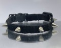 Rock Kitty Velvet with Spikes Cat Safety Collar with Bell product logo