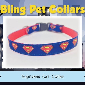 Collare di sicurezza per gatti Supercat Blue Safety Breakaway