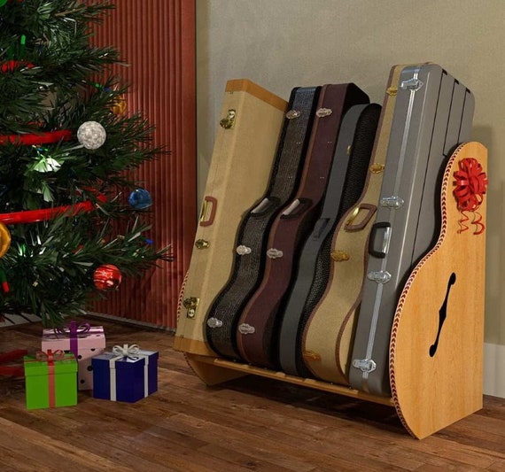 The Studio Deluxe Multiple Guitar, Diy Guitar Case Storage Rack