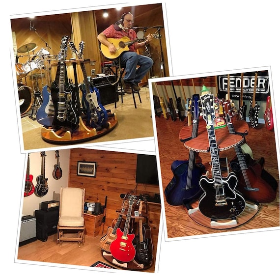 Miniature Guitar Stand &ndash; Adjustable Display Stand (3 Pack)