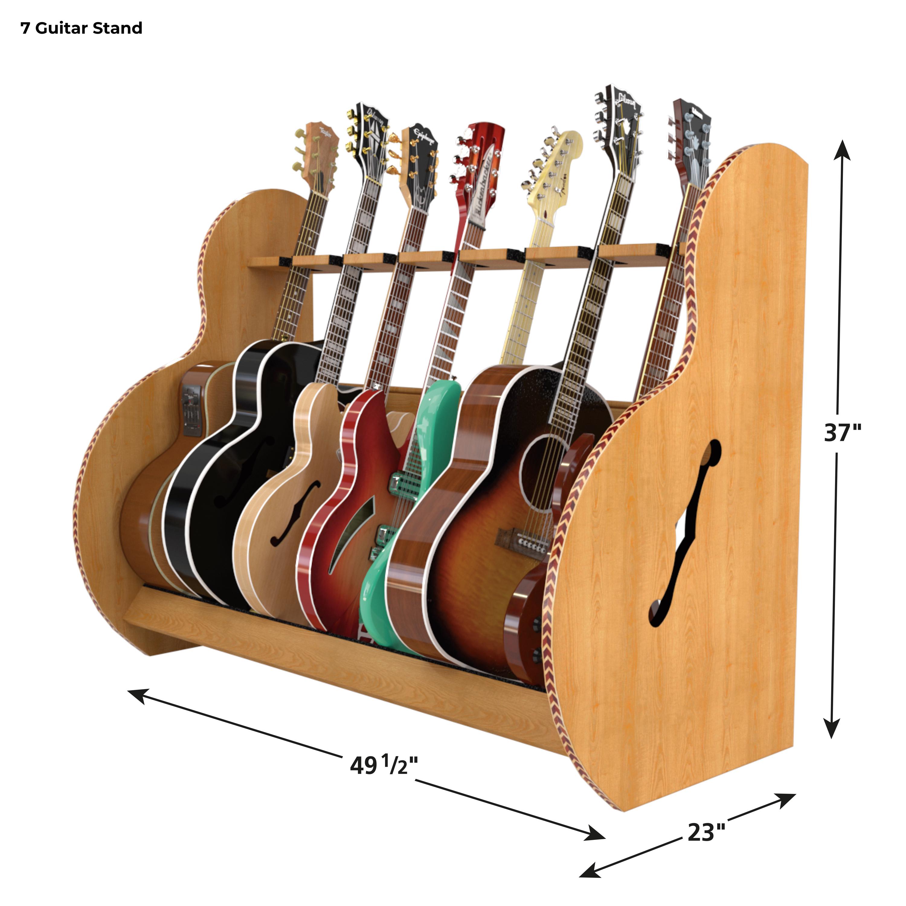 The Session™ Deluxe Multiple Guitar Stand | A Premium Gift