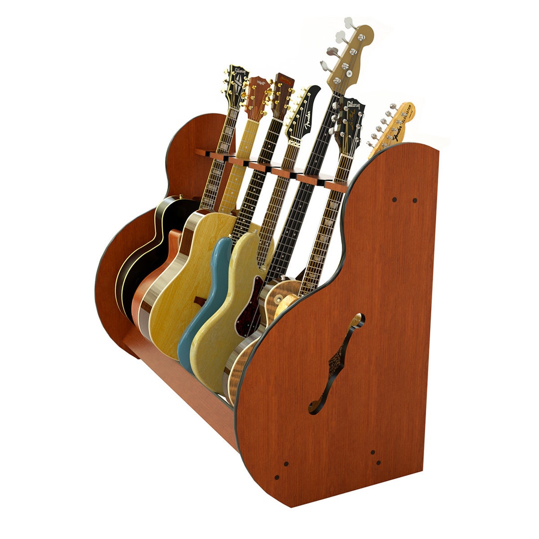 The Pro-File™ Wall Mounted Multi Guitar Hanger