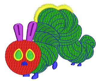 Very Hungry Caterpillar Cross Stitch Charts