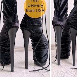 Dance shoe covers, Platform protectors heels,  Velvet shoe covers, Pole dance outfit, High heel protectors, Pole shoe protectors
