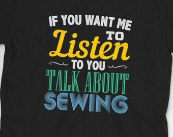 Talk About Sewing Unisex T-Shirt