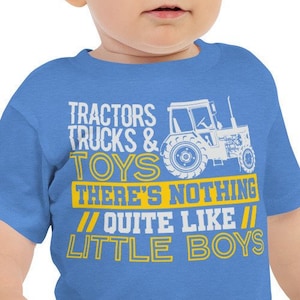 Tractors, Trucks, & Toys Shirt for Little Boys