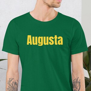 Augusta Green Unisex Golf T-Shirt