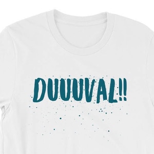 Jacksonville Florida Duuuval Football T-Shirt