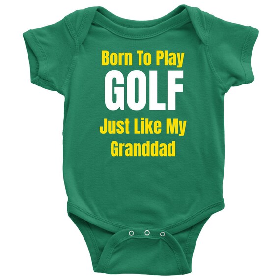 Golf Gift for Baby Golf Gift for Granddad Baby Golf Shirt | Etsy