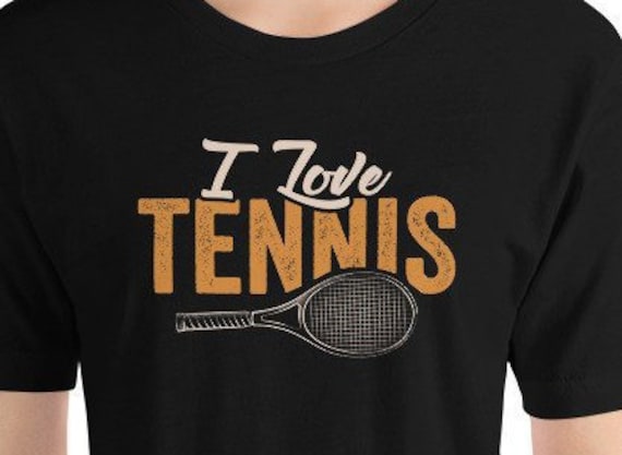 【超目玉枠】 I Etsy - T-shirt Unisex Tennis Love エプロン・三角巾
