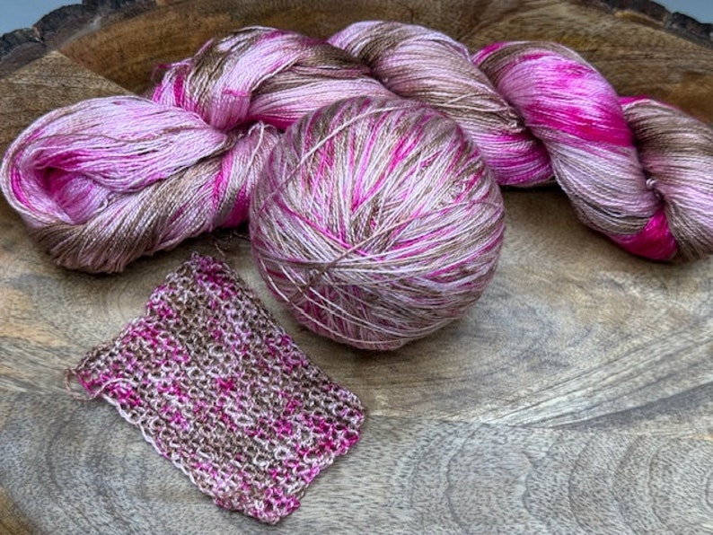 4oz Tencel yarn image 3