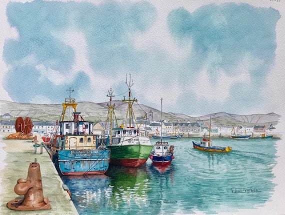 Dingle Harbour Etsy