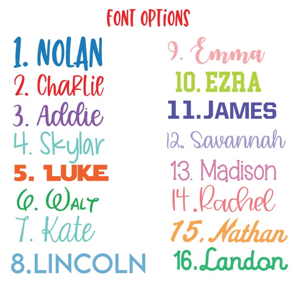 Name decal, custom name sticker, vinyl name decals, kids decal, tumbler decal, toy box labels, school supplies, , car decal