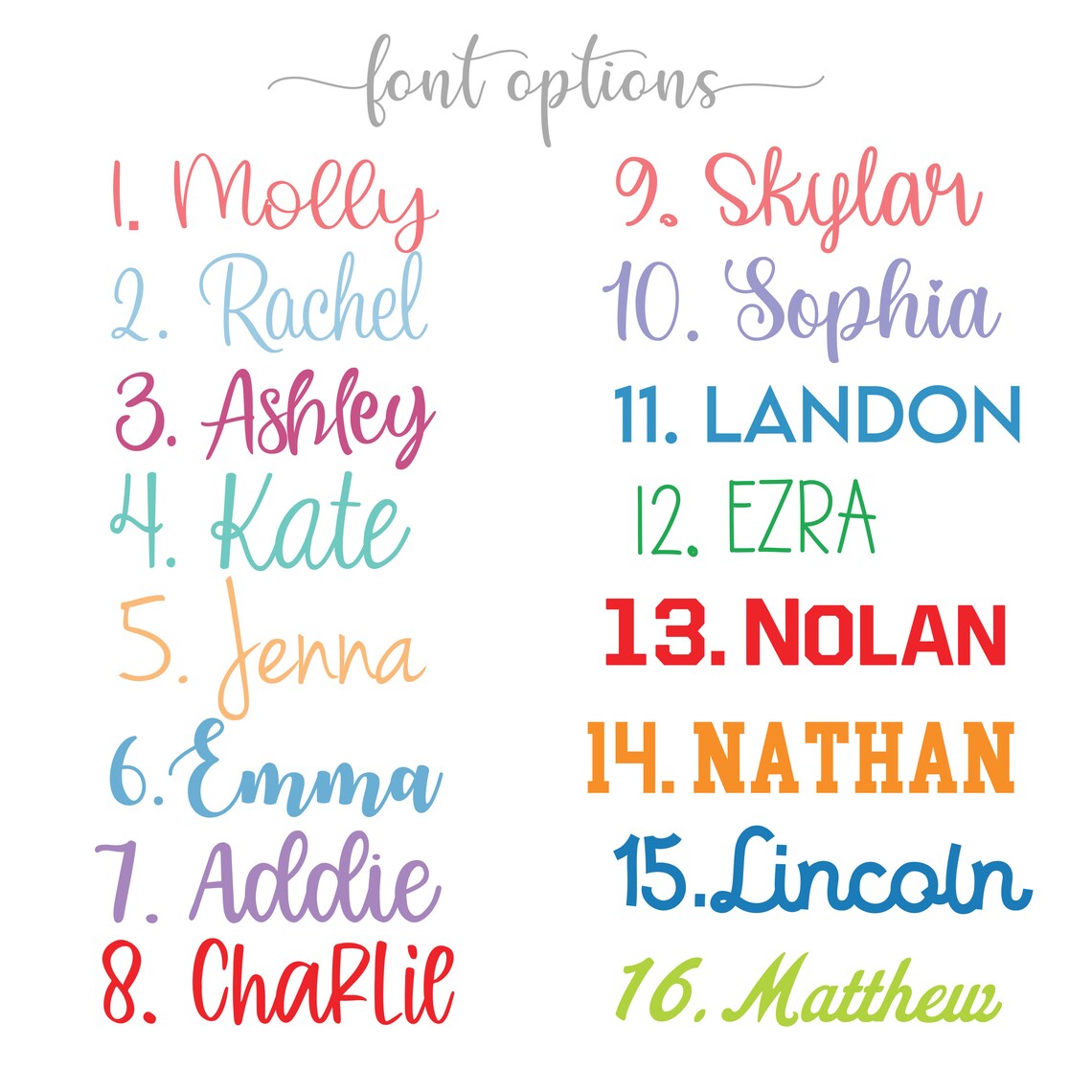 Personalized Vinyl Name Decal Custom Name Vinyl Decal Vinyl Etsy