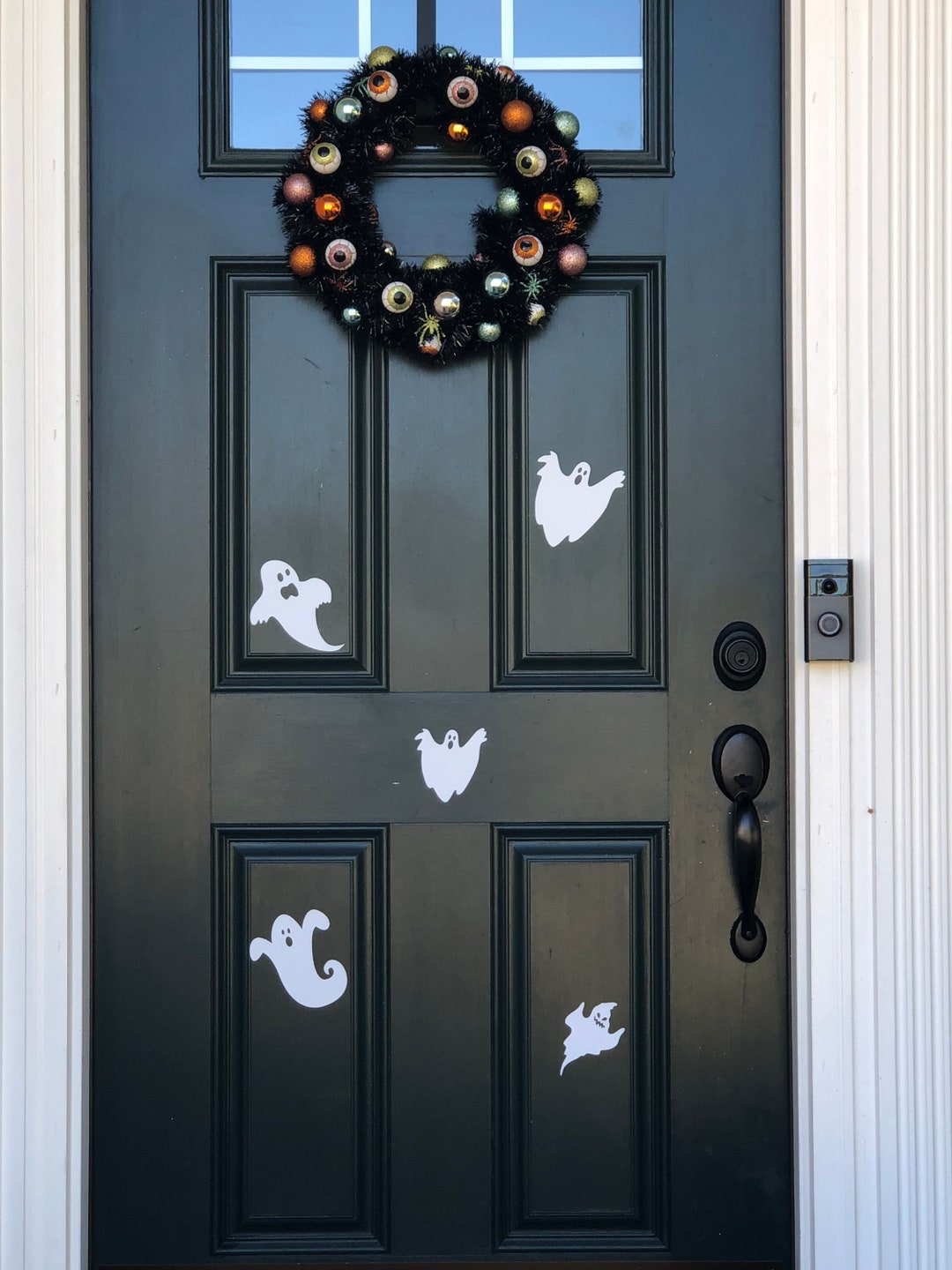 Ghost Decals Halloween Decals Ghost Vinyl Removable Etsy