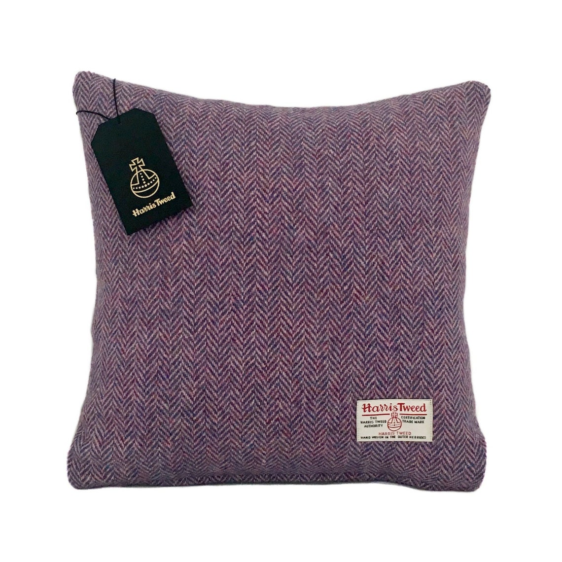 Harris Tweed Cushion Cover Double Sided With Concealed YKK Etsy