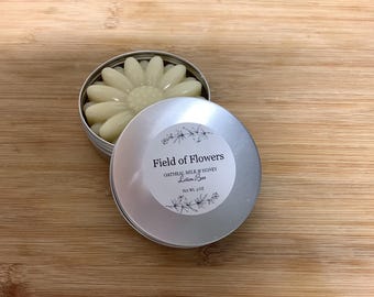Zero Waste Lotion Bar: Travel-Friendly Moisturizer in Metal Tin