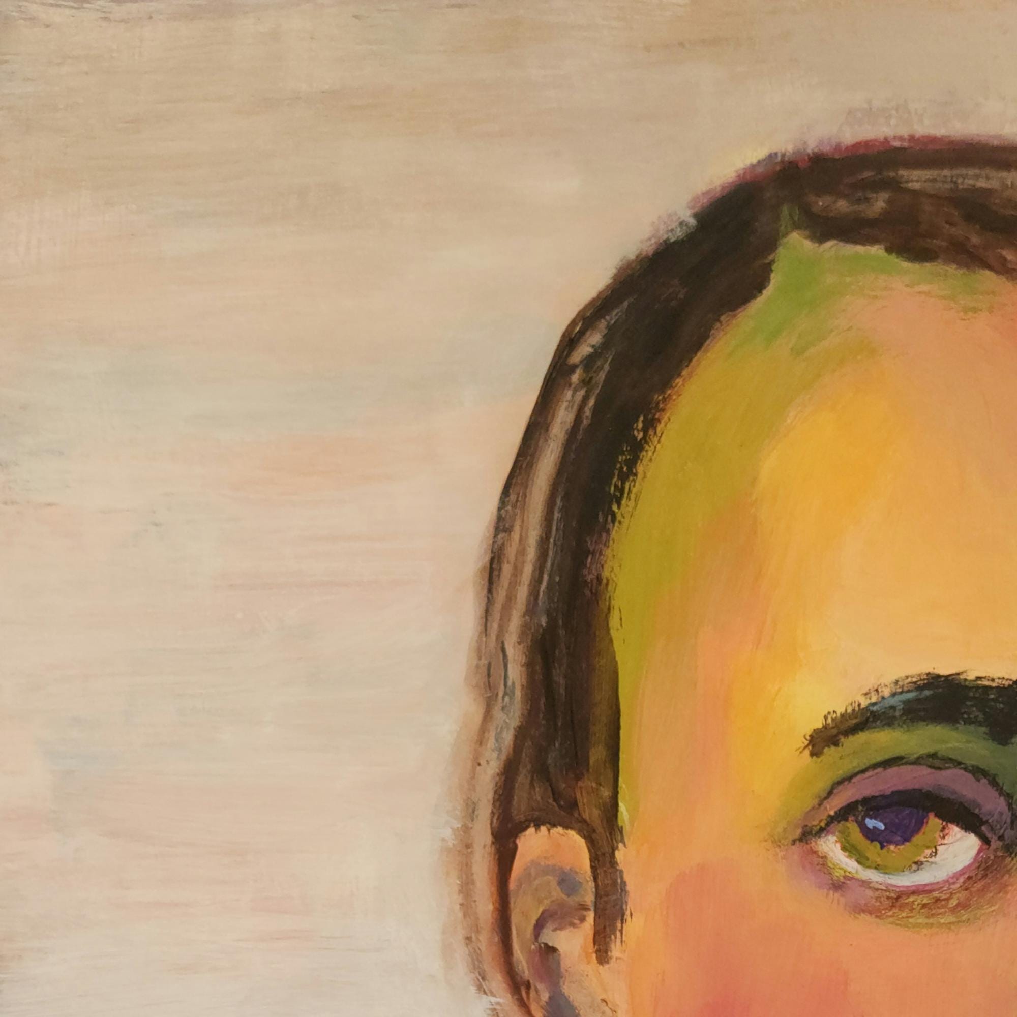 Unique Portrait Original Painting Expressive Female Portrait Modern ...