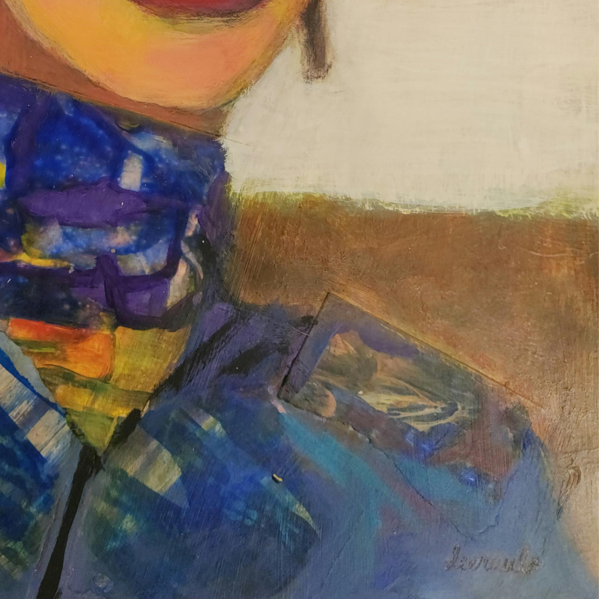 Unique Portrait Original Painting Expressive Female Portrait Modern ...