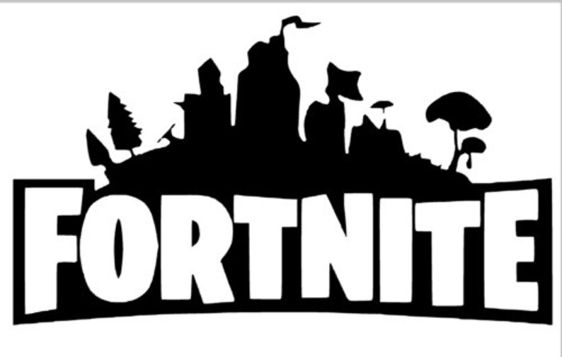 Как выглядит значок фортнайта Fortnite Decal Stickers Car Decals. Window Decals. Laptop Etsy