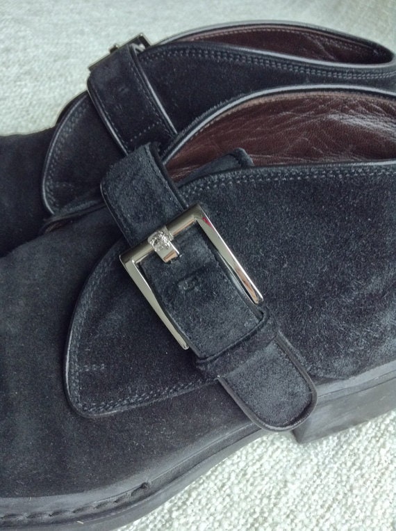 versace buckle shoes