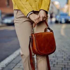 sac en cuir, sac en cuir fait main, sac à main, sac en cuir pour femme, sac en cuir élégant, sac à main fabriqué en Italie, sac de messager, sac à bandoulière image 1