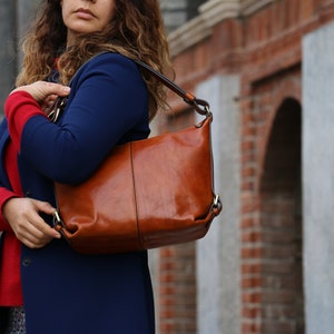 Ledertasche, handgemachte Ledertasche, Handtasche, Frau Ledertasche, elegante Ledertasche, made in Italy Handtasche