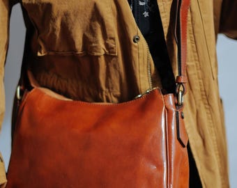 48Hours DELIEVRY,leather bag, handmade leather bag, handbag, woman leather bag, elegant leather bag, made in Italy handbag,messenger bag,