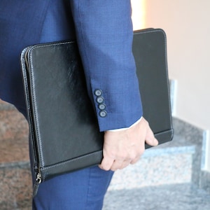 Organiseur en cuir, Porte-documents en cuir, Porte-documents en cuir, Porte-documents, Étui pour tablette, Porte-documents en cuir, Porte-documents